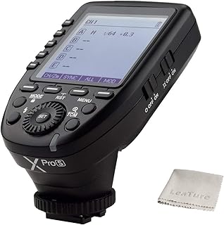 Вспышка Godox XPro-S, совместимая с беспроводным TTL-передатчиком Sony, синхронизация 1/8000 с, HSS, TTL-конвертация, ручной режим, большой ЖК-экран, наклонная конструкция, 11 настраиваемых функций, 5 выделенных групповых кнопок.