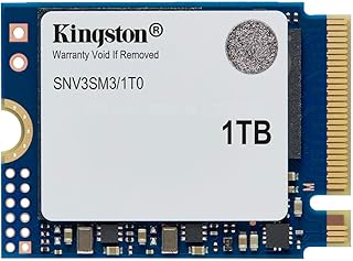 Твердотельный накопитель Kingston NV3 1 ТБ M.2 2230 NVMe | Скорость до 6000 МБ/с | SNV3SM3/1T0
