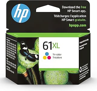 Картридж HP 61XL с трехцветными чернилами повышенной емкости | Совместим с принтерами серий: DeskJet 1000, 1510, 2050, 2510, 2540, 3000, 3050, 3510; ENVY 4500, 5530; OfficeJet 2620, 4630 | Подходит для использования с Instant Ink | CH564WN