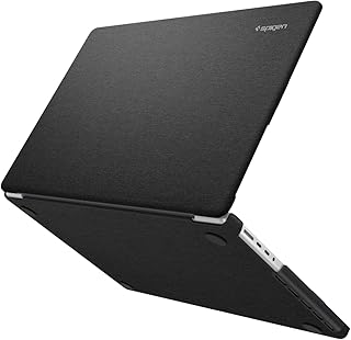Чехол Spigen для MacBook Pro 14 дюймов M4/Pro/Max (2024) M3/M2/M1/Pro/Max (2023-2021) A3112 A3185 A3401 A2918 A2992 A2779 A2442, Urban Fit Premium Knit Fabric Case, черный.