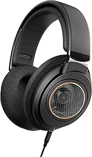 Наушники PHILIPS Over Ear Open Back Stereo Headphones Wired with Detachable Audio Jack, Studio Monitor Headphones for Recording Podcast DJ Music Piano Guitar (SHP9600)