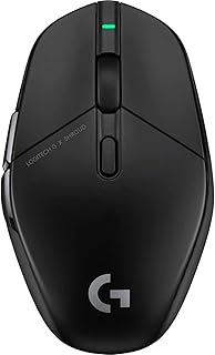 Игровая беспроводная мышь Logitech G303 Shroud Edition - LIGHTSPEED- HERO 25K - 25 600 DPI - 75 грамм - 5 кнопок - для ПК - черная