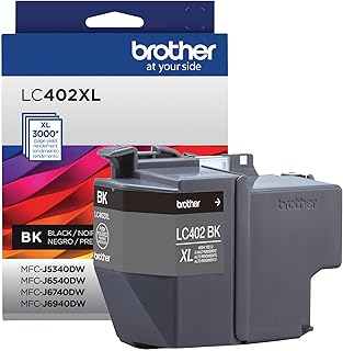 Оригинальный черный картридж Brother LC402XLBK увеличенной емкости