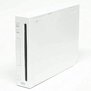 Запасная игровая консоль Nintendo Wii, белая — без кабелей и аксессуаров (восстановленная).