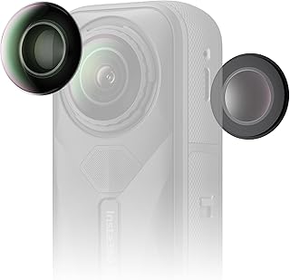 Полный комплект сменных объективов для Insta360 X5 | Включает 2 официальных сменных объектива для Insta360 X5, а также инструменты для замены и очистки объектива.