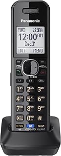 Аксессуар для беспроводной телефонной трубки Panasonic DECT 6.0 Plus, совместимый с двухлинейными беспроводными телефонами серии KX-TG95xx, разъем для гарнитуры - KX-TGA950B ​​(черный)