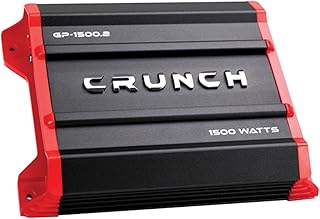 Усилитель Crunch Ground Pounder GP-1500.2 мощностью 1500 Вт, 2 канала.