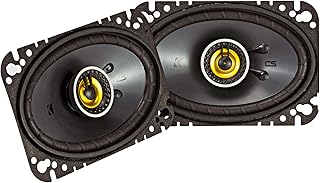 Коаксиальные динамики KICKER 46CSC464 CS-Series CSC46, 4x6 дюймов (100x160 мм), 4 Ом (пара)