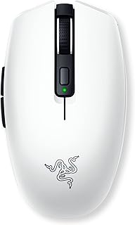 Игровая беспроводная мышь Razer Orochi V2 Mobile: Сверхлегкая - 2 беспроводных режима - До 950 часов работы от батареи - Механические переключатели - Усовершенствованный оптический сенсор 5G с разрешением 18K DPI - Белая