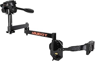 MUDDY Hunt Hard Компактный, прочный, легкий, эргономичный, портативный, простой в установке, бесшумный кронштейн для уличной камеры | Вылет 24 дюйма с более чем 5 точками регулировки
