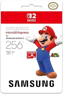 Карта памяти Nintendo Samsung MicroSD Express Card 256 ГБ (версия для Великобритании)
