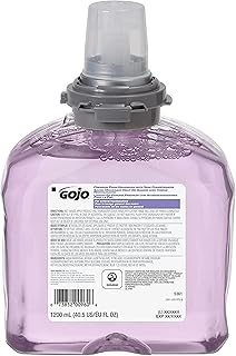 GOJO Премиальное пенное мыло для рук с кондиционерами для кожи, аромат клюквы, сертифицировано EcoLogo, 1200 мл, сменный блок для бесконтактного дозатора TFX (2 шт.) – 5361-02