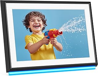 Цифровая фоторамка RCA 10,1" с Wi-Fi, приложением Uhale, электронным HD IPS сенсорным экраном, памятью 32 ГБ, светодиодной подсветкой, поддержкой USB/SD-карт, слайд-шоу, мгновенной отправкой фотографий и видео.