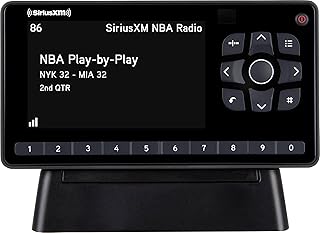 Спутниковое радио SiriusXM SXEZR1H1 Onyx EZR с домашним комплектом — слушайте SiriusXM на своей домашней стереосистеме или активных колонках.
