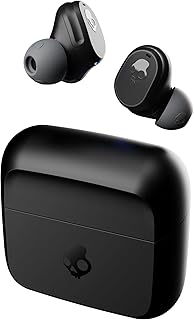 Беспроводные наушники Skullcandy Mod, Bluetooth, до 32 часов работы от батареи, шумоизоляция, защита от пота и воды, микрофон для iPhone и Android — черный цвет.