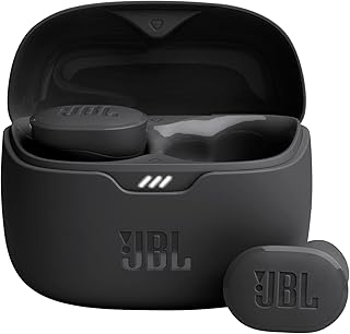 JBL Tune Buds — беспроводные наушники с шумоподавлением, технология JBL Pure Bass, Bluetooth 5.3, 4 микрофона для четких и ясных звонков, до 48 часов автономной работы, водо- и пылезащита (черный)