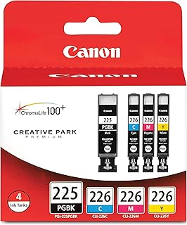 Оригинальные цветные картриджи Canon PGI225/CLI226, совместимые с принтерами iP4820, MG5220, MG5120, MG6120, MG8120, MX882, iX6520, iP4920, MG5320, MG6220, MG8220 и MX892.