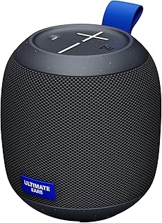 Портативная водонепроницаемая Bluetooth-колонка Ultimate Ears WONDERBOOM Play, пылезащитная, плавающая, с радиусом действия 40 метров (131 фут), черная.