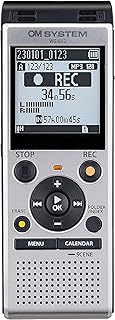 Цифровой стерео диктофон OM SYSTEM WS-882 4 ГБ, серебристо-черный