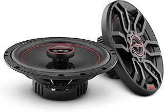 DS18 G6.5Xi GEN-X 6,5-дюймовые 2-полосные коаксиальные динамики, максимальная мощность 150 Вт, номинальная мощность 50 Вт, сопротивление 4 Ом - твитеры с майларовым куполом и неодимовым магнитом - защитная решетка в комплекте - отлично подходят для автомобильной стереосистемы - 2 динамика