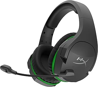 HyperX CloudX Stinger Core – беспроводная игровая гарнитура для Xbox Series X|S и Xbox One, амбушюры из пены с эффектом памяти и высококачественной искусственной кожи, шумоподавление, черная.