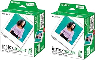 Фотопленка Fujifilm Instax Square Instant Color, 2 шт., 20 кадров (всего 40), белая рамка.