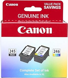 Оригинальные чернила Canon PG-245 / CL-246 (2 картриджа), совместимы с принтерами iP2820, MG2420/2924/2920/3020/2522/2525, MX492, TS3120/302/302a/202/202a/4520/3320