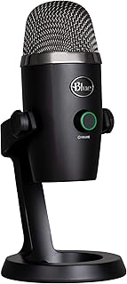 Микрофон Blue Yeti Nano Premium USB для записи и стриминга — черный (восстановленный)