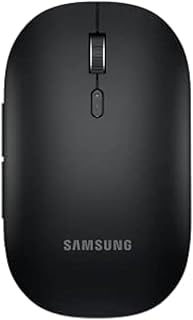 Беспроводная Bluetooth-мышь Samsung, тонкая, компактная, бесшумная, для ноутбука, планшета, MacBook, Android, Windows — черная.