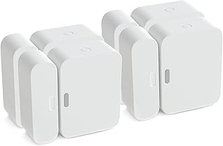 Датчик открытия дверей SimpliSafe (комплект из 4 шт.) — защита окон и дверей — совместим с системой домашней безопасности SimpliSafe — последнее поколение.