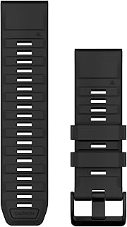Ремешок Garmin QuickFit, 26 мм, черный, силиконовый.