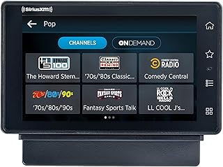 Радиоприемник SIRIUSXM SXWB1V1 SiriusXM Tour Dock & Play с поворотным механизмом на 360°, автомобильной док-станцией и Bluetooth.