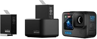 Двойное зарядное устройство GoPro + 2 аккумулятора Enduro (HERO12 Black/HERO11 Black/HERO10 Black/HERO9 Black) - Официальный аксессуар GoPro