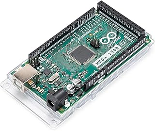Arduino Mega 2560 REV3 [A000067] – ATmega2560, 16 МГц, 54 цифровых входа/выхода, 16 аналоговых входов, 256 КБ Flash, USB, совместим с Arduino IDE для сложных проектов.