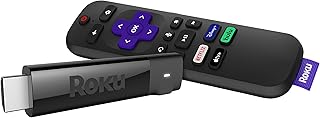 Roku Streaming Stick+ | Устройство для потоковой передачи HD/4K/HDR с беспроводным подключением на большом расстоянии и голосовым пультом Roku для управления телевизором