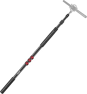 Штатив для микрофона NEEWER NW-7000, трехсекционный выдвижной ручной микрофонный штатив с винтовым адаптером 3/8" и 3/8" на 5/8", регулируемая длина от 3 до 8 футов, вспомогательный