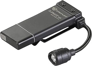 Фонарь Streamlight 61125 ClipMate, 70 люмен, перезаряжаемый через USB, с белыми и красными светодиодами, черный.