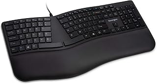 Эргономичная проводная клавиатура Kensington Pro Fit, черная (K75400US)