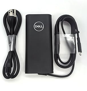 Зарядное устройство для ноутбука Dell 130 Вт, USB-C Type-C, адаптер переменного тока, для XPS 15 9500 9510 9520 и XPS 17 9700 9710 9720 9730, черное, DA130PM170