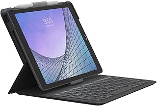 Чехол-клавиатура для планшета ZAGG Messenger Folio 2 с клавишами в стиле ноутбука и встроенной подставкой для iPad 11" (A16) и 10,9-дюймового iPad 10-го поколения.