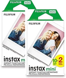 Фотопленка мгновенного действия Fujifilm Instax Mini, 2 упаковки по 10 снимков (всего 40 снимков). Выгодный набор.