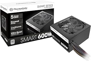 Блок питания Thermaltake SMART 600W ATX 12V V2.3/EPS 12V 80 Plus Certified Active PFC PS-SPD-0600NPCWUS-W