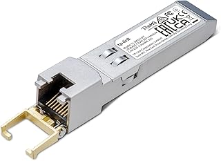 TP-Link TL-SM5310-T | Модуль 10GBase-T RJ45 SFP+ | Трансивер 10G Copper SFP+ | SFP+ в Ethernet | Подключение и использование без дополнительных настроек | Возможность горячего подключения | Дальность действия до 30 м | Прочный металлический корпус | Универсальная совместимость