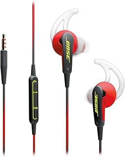 Наушники-вкладыши Bose SoundSport с микрофоном (Apple) (красные) (восстановленные)