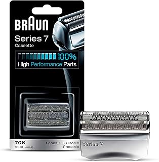 Сменная кассета для электробритвы Braun Series 7 70S – серебристая.