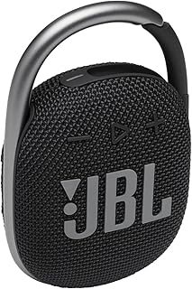 JBL Clip 4 — портативная мини-колонка Bluetooth, мощный звук и насыщенные басы, встроенный карабин, водонепроницаемость и пылезащита IP67, 10 часов воспроизведения, колонка для дома, улицы и путешествий (черная)