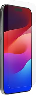 Защитная пленка ZAGG InvisibleShield Glass XTR3 для iPhone 15 Pro Max — фильтрация синего света, в 10 раз прочнее, защита от края до края, устойчивая к царапинам и пятнам поверхность, простая установка.