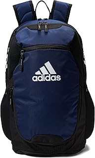 Спортивный рюкзак adidas Stadium Team для мужчин и женщин (36 л), прочная спортивная сумка для ноутбука, темно-синий/3.0, один размер.