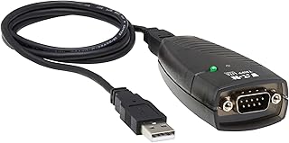 Адаптер Tripp Lite Keyspan High-Speed ​​USB to Serial, PC & Mac, USB-A to DB9 RS232 Male, кабель 3 фута / 0,91 метра, 3-летняя гарантия (USA-19HS)