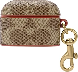 Чехол Coach Signature для AirPods Pro — совместим с AirPods Pro 2-го/1-го поколения — Signature Tan.